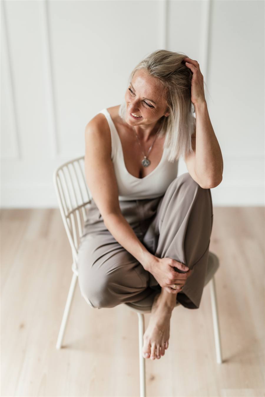 Corina Kainz lacht